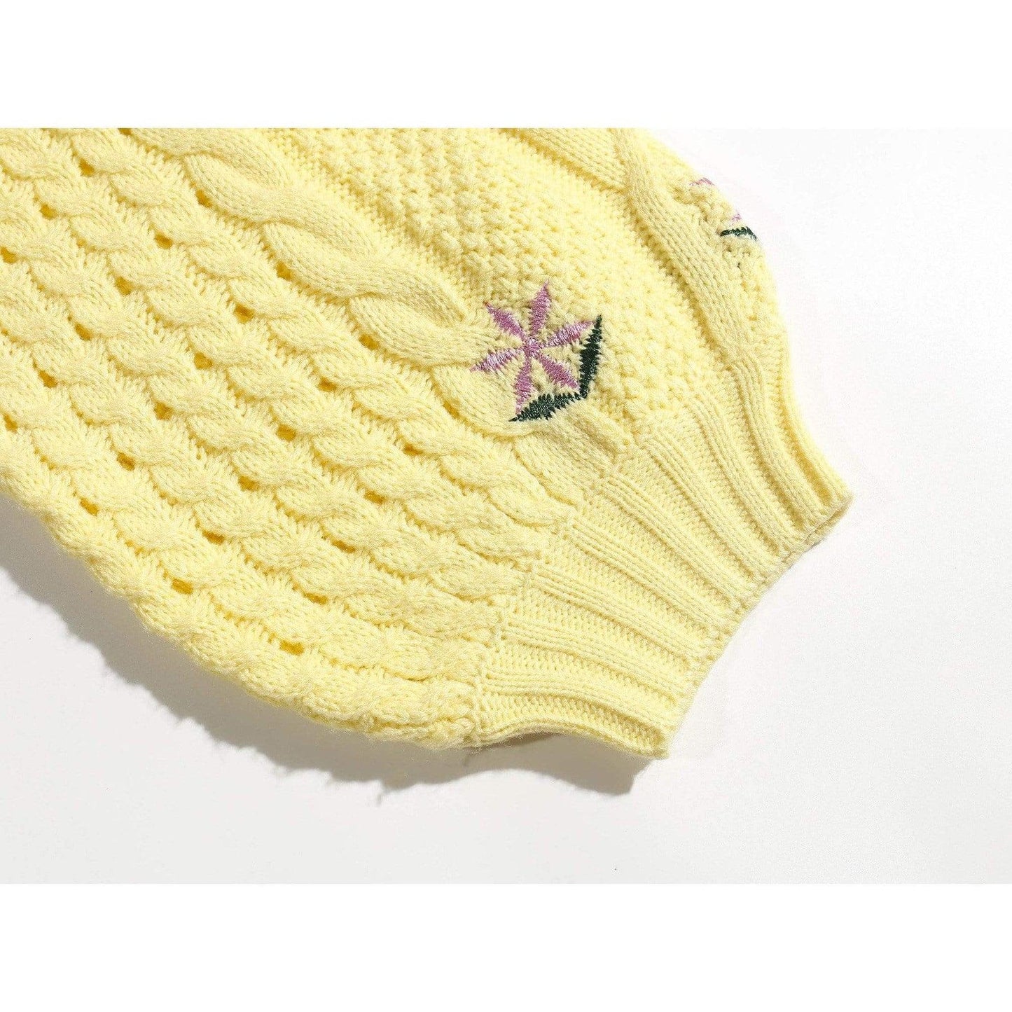 woman's sweater embroidery top
