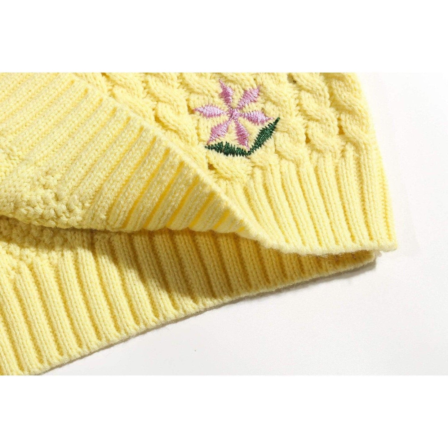 woman's sweater embroidery top