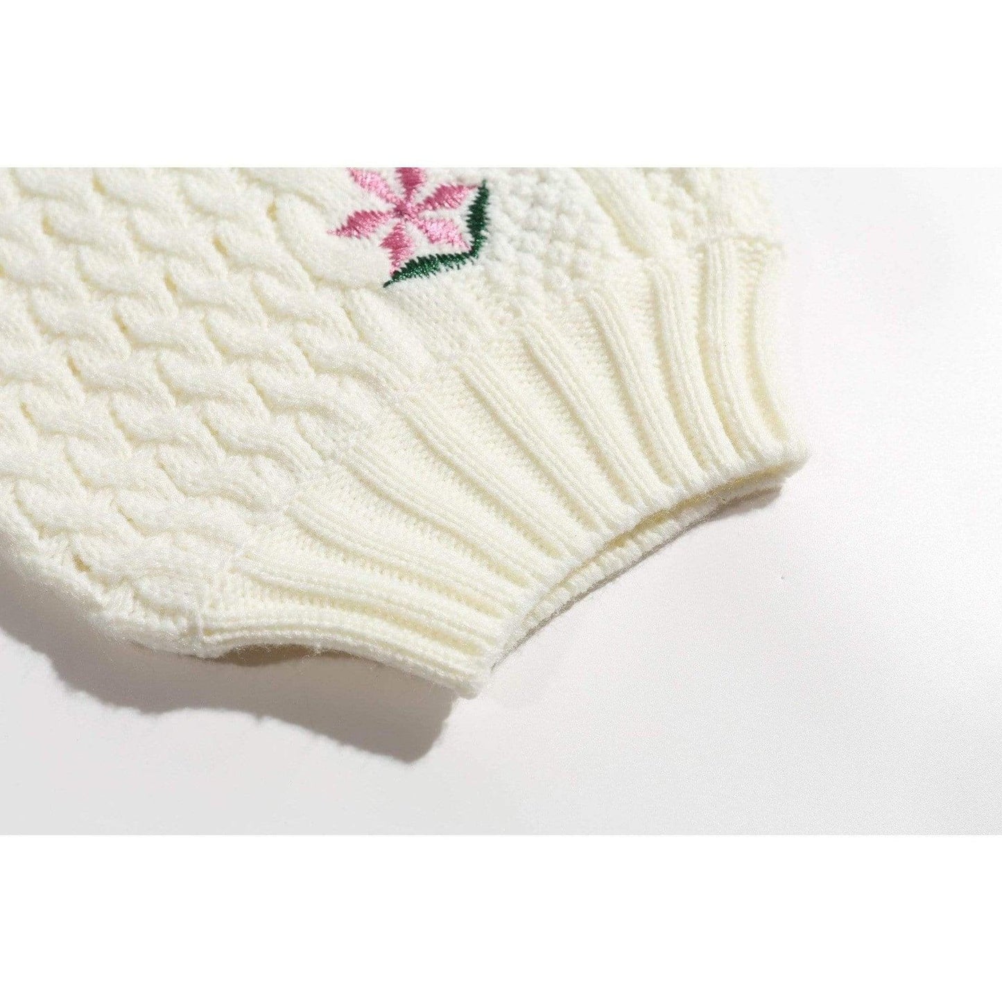 woman's sweater embroidery top