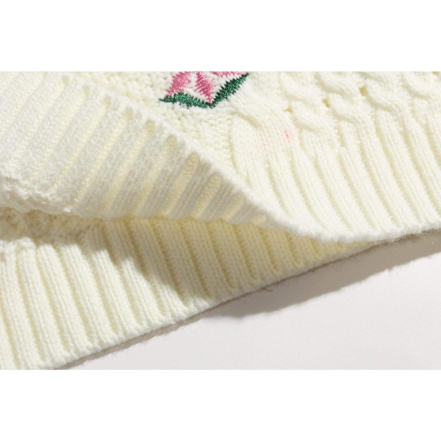 woman's sweater embroidery top