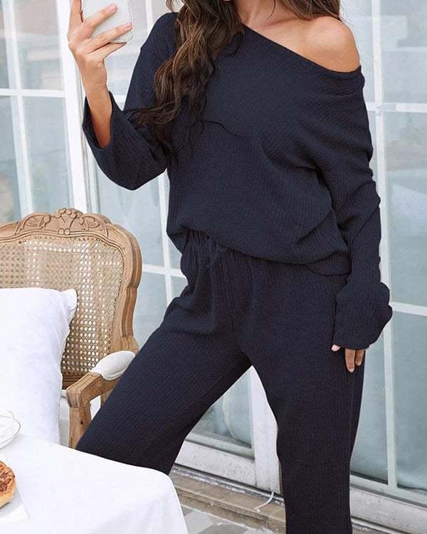 women's solid casual suit s-xl