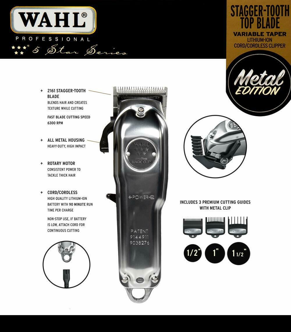 Wahl 8509 Magic Clip Metal Edition Cordless Clipper