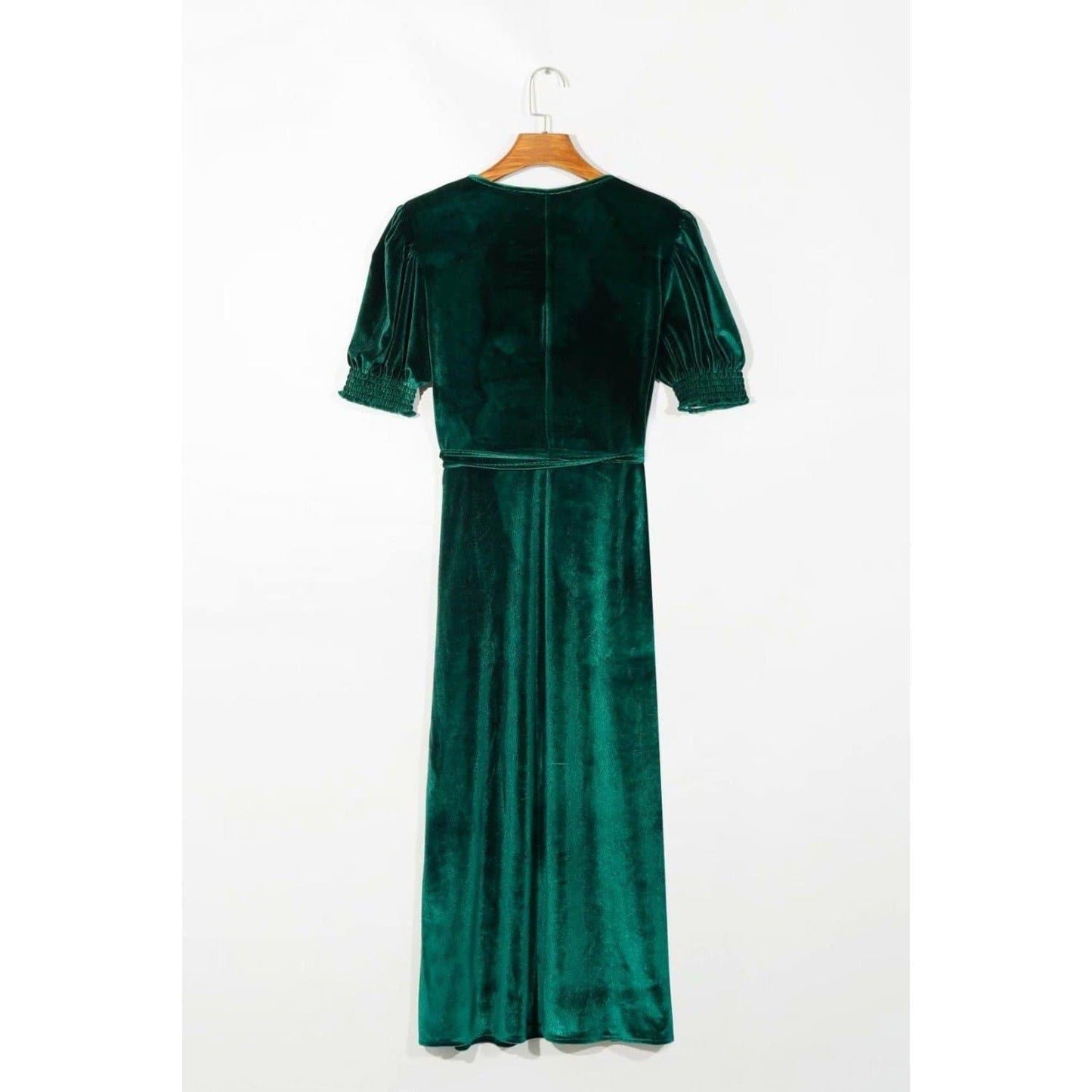 vintage elegant slim waist long dress
