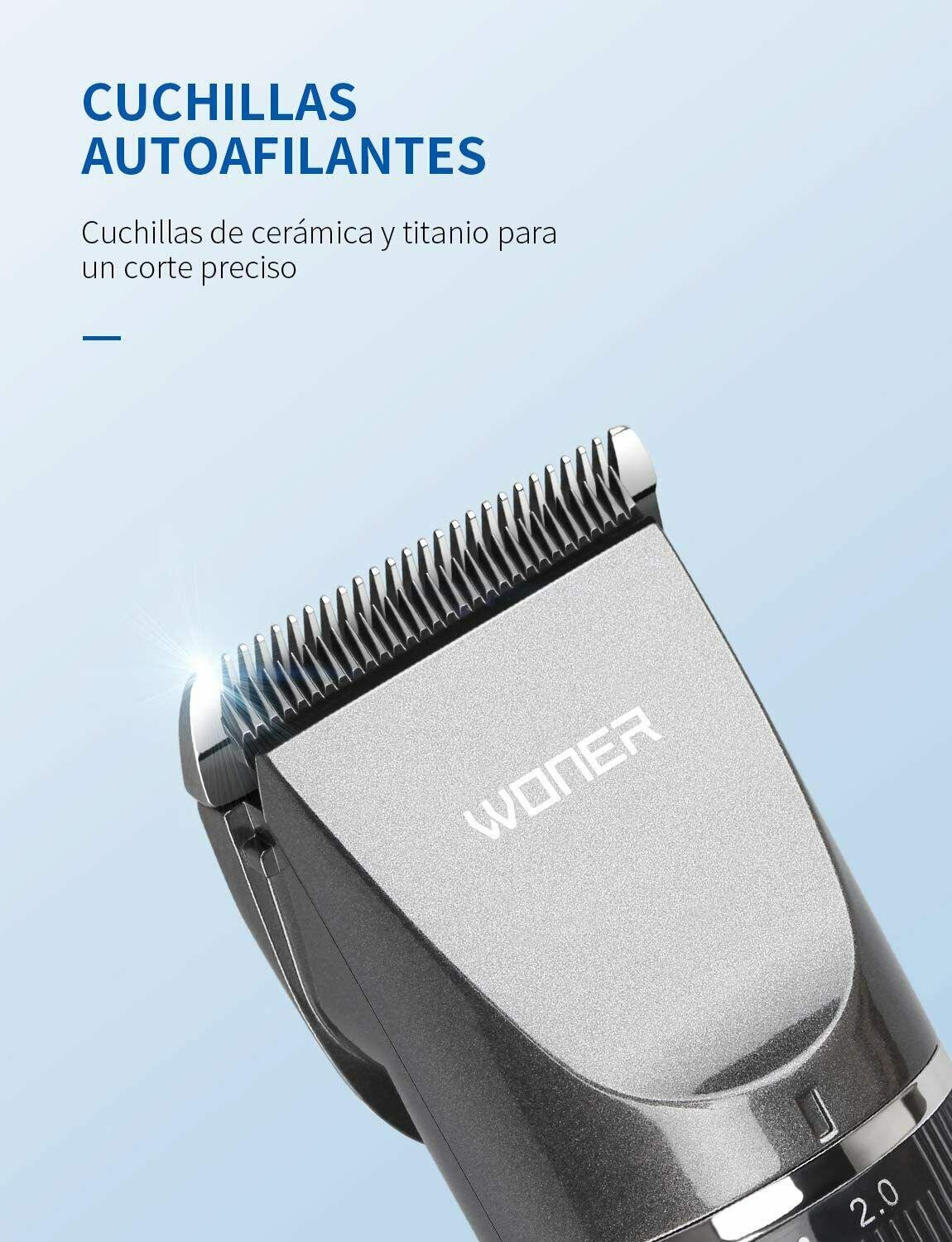 Woner Trimmer Professional Wireless Engine Silent Ceramic Kit