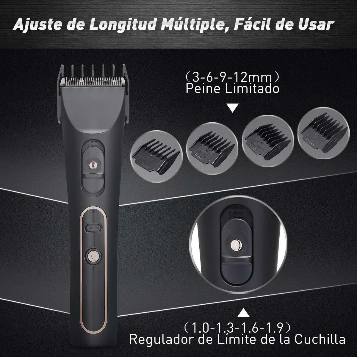 Y. F.M Machine Professional, Trimmer for Mens, 4 Comb Limited Replaceable