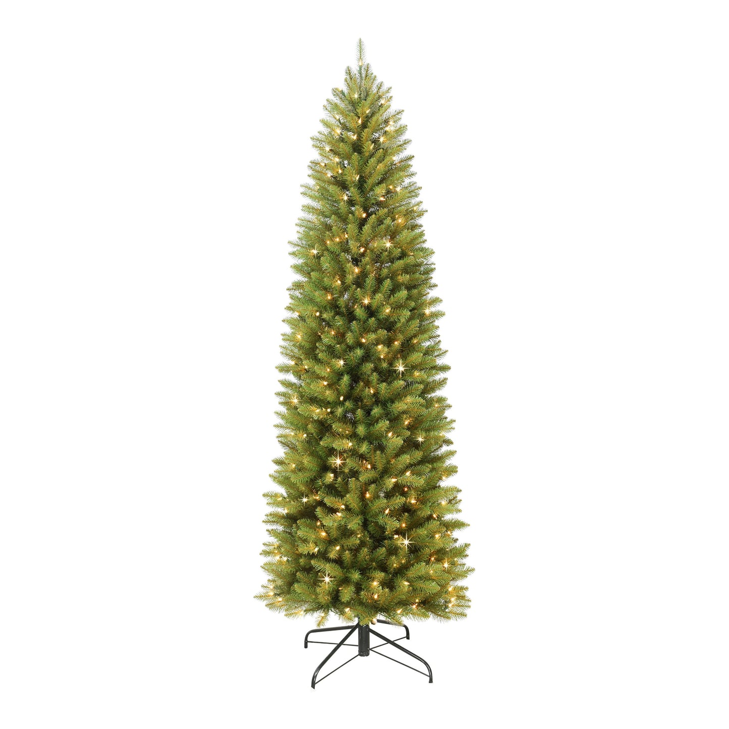 9 ft. Pre-lit Fraser Fir Pencil Artificial Christmas Tree 550 UL listed Clear Lights