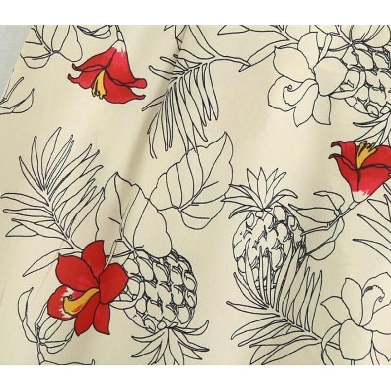 vintage bowknot midi skirt