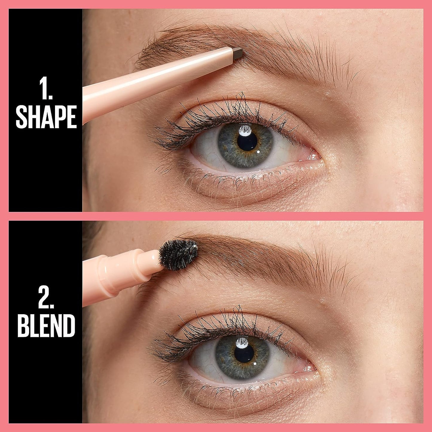 Maybelline New York Total Temptation Eyebrow Definer Pencil, Medium Brown, 1 Count