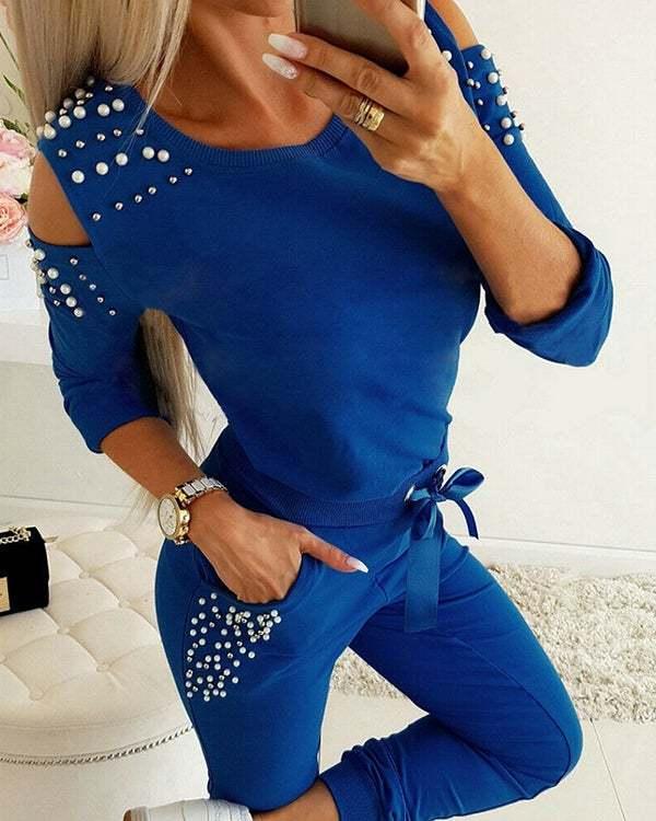 women's solid casual suit s-xl