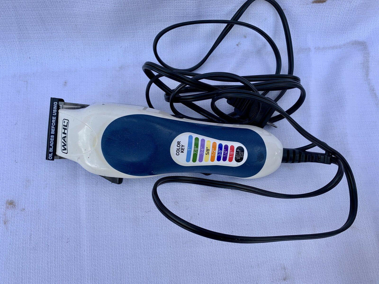 Wahl Hair Clippers Hair Trimmers Color Key Left And Right Ear Several Sizes