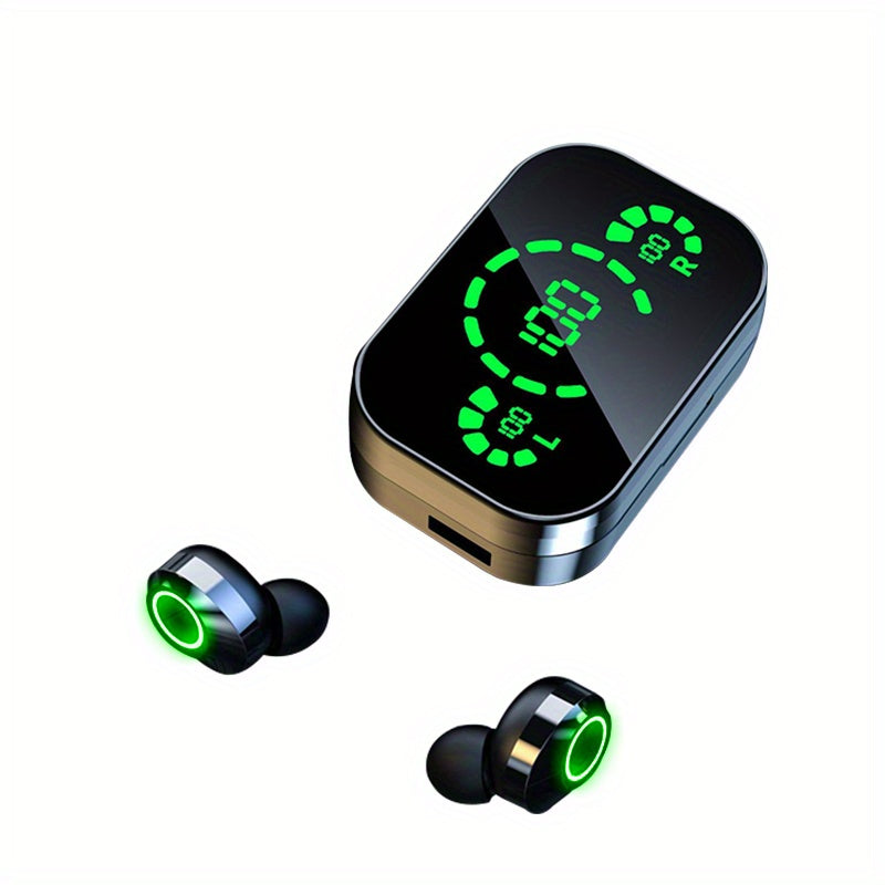 Wireless Earphones Headphones with LED Display Touch In-Ear TWS Wireless Earbuds Sports Music Game Headset For IOS/Android
