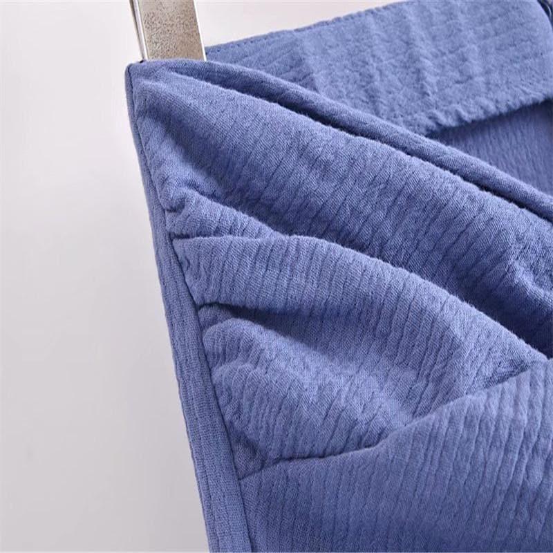 vintage textured knot summer skirt