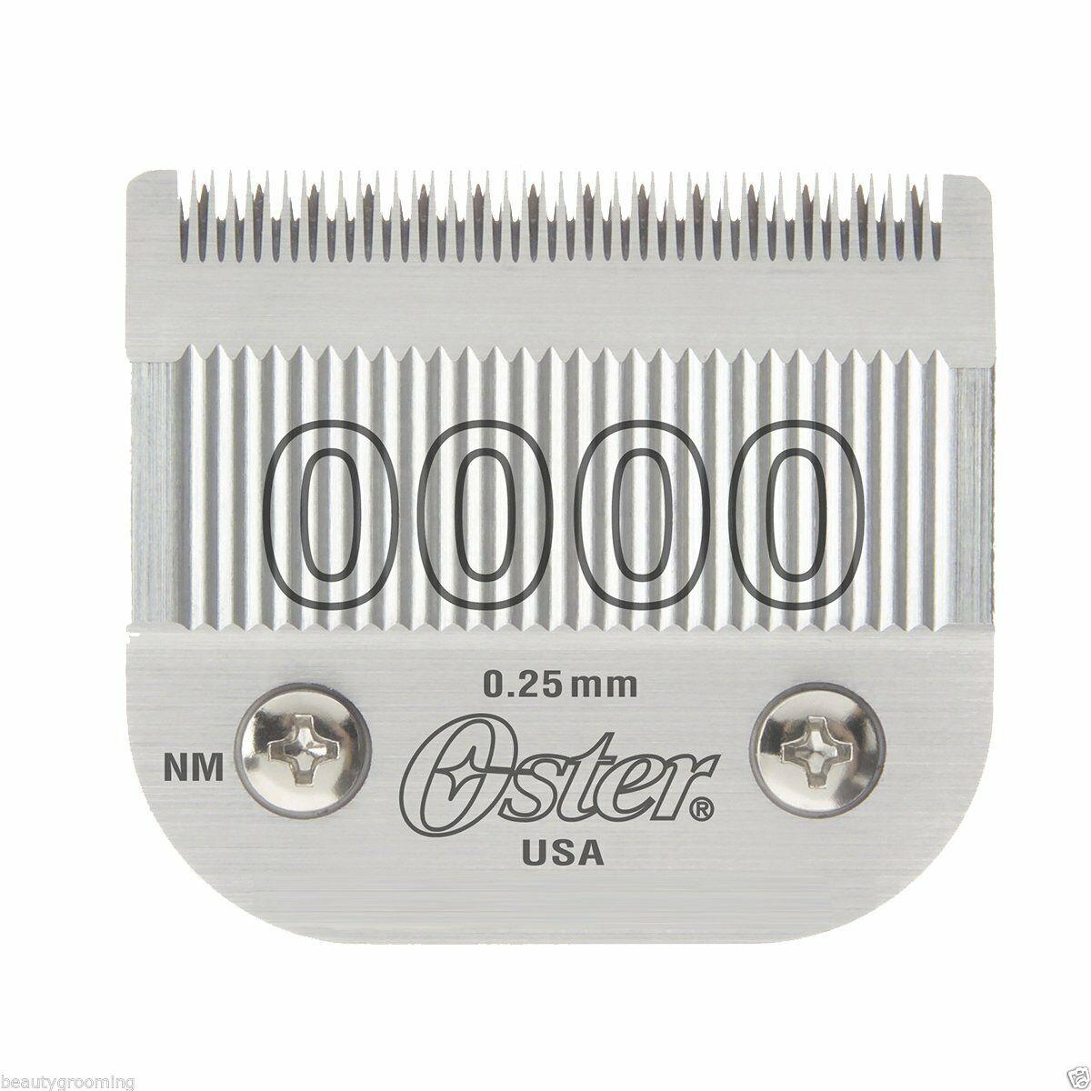 Three Genuine OSTER Blade Texturing, 0000 & 0A 76918-906 + 76918-656 + 76918-016