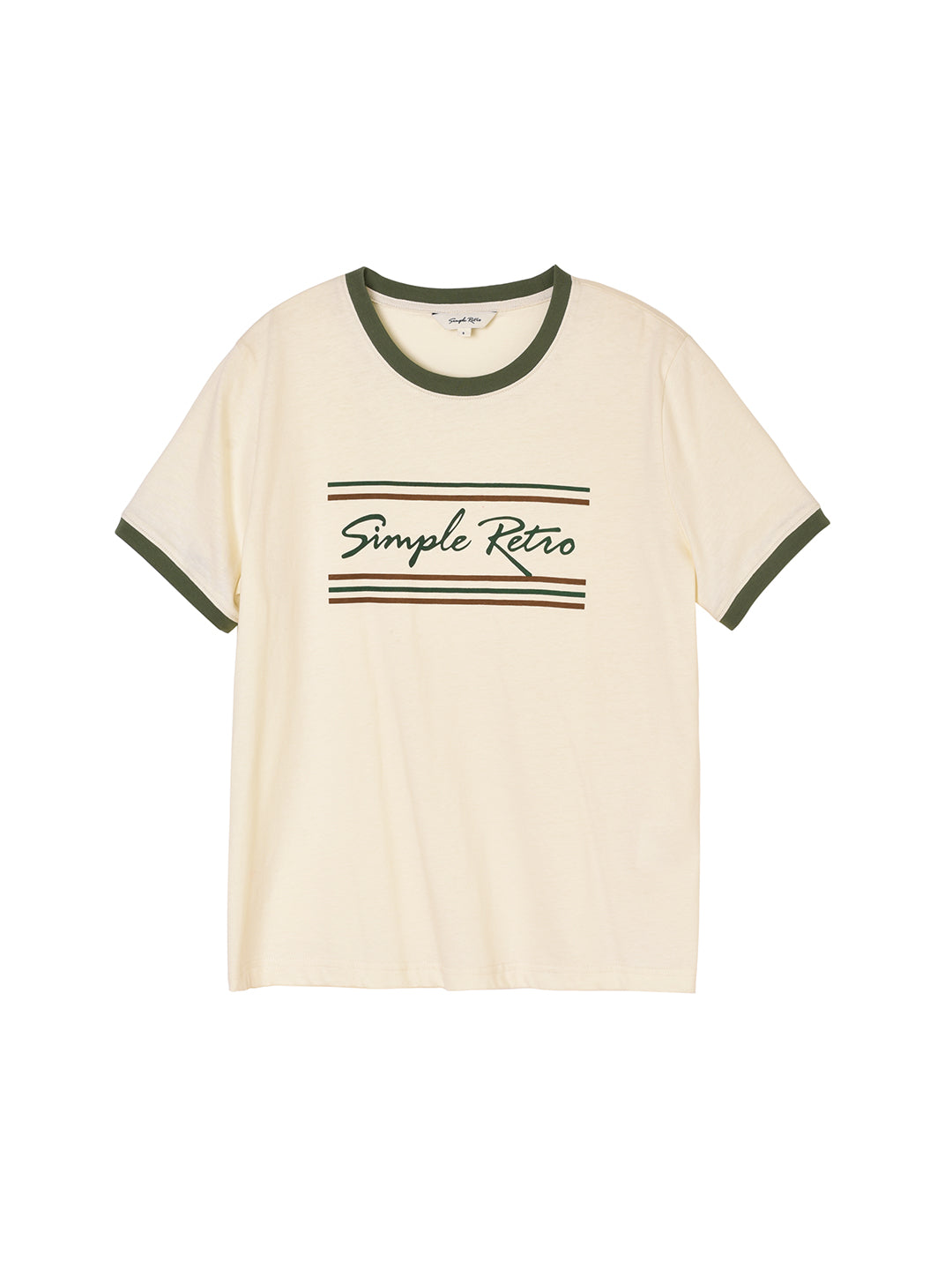 【Final Sale】Maya Logo Printed Vintage T-Shirt