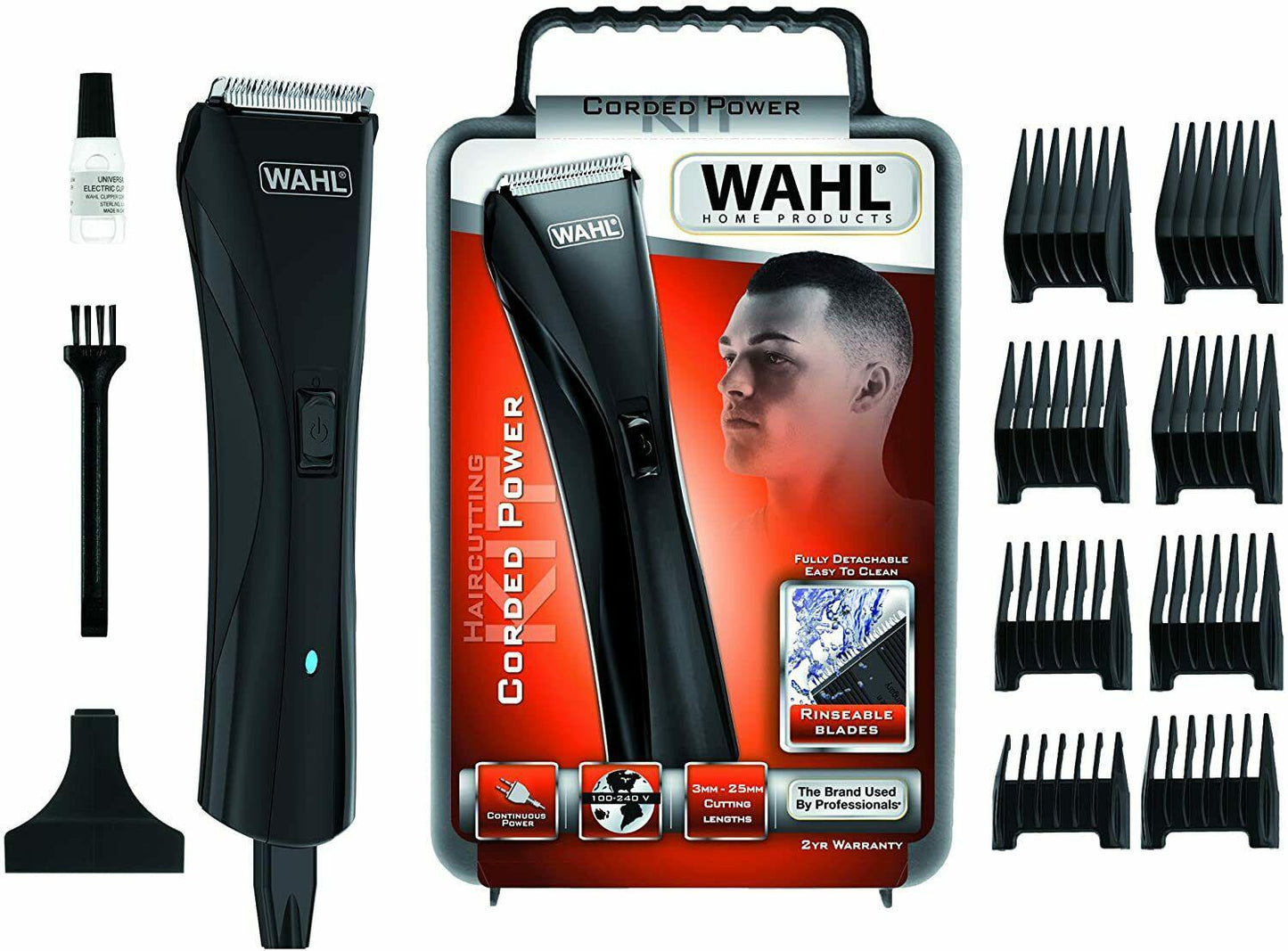 Wahl Cortapelos Clipper De 13 Piezas 9699-1016 Hair Removal