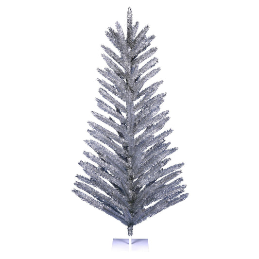Vickerman 7'  Aluminum Artificial Christmas Tree, Unlit - Faux Christmas Tree - Seasonal Indoor Home Decor