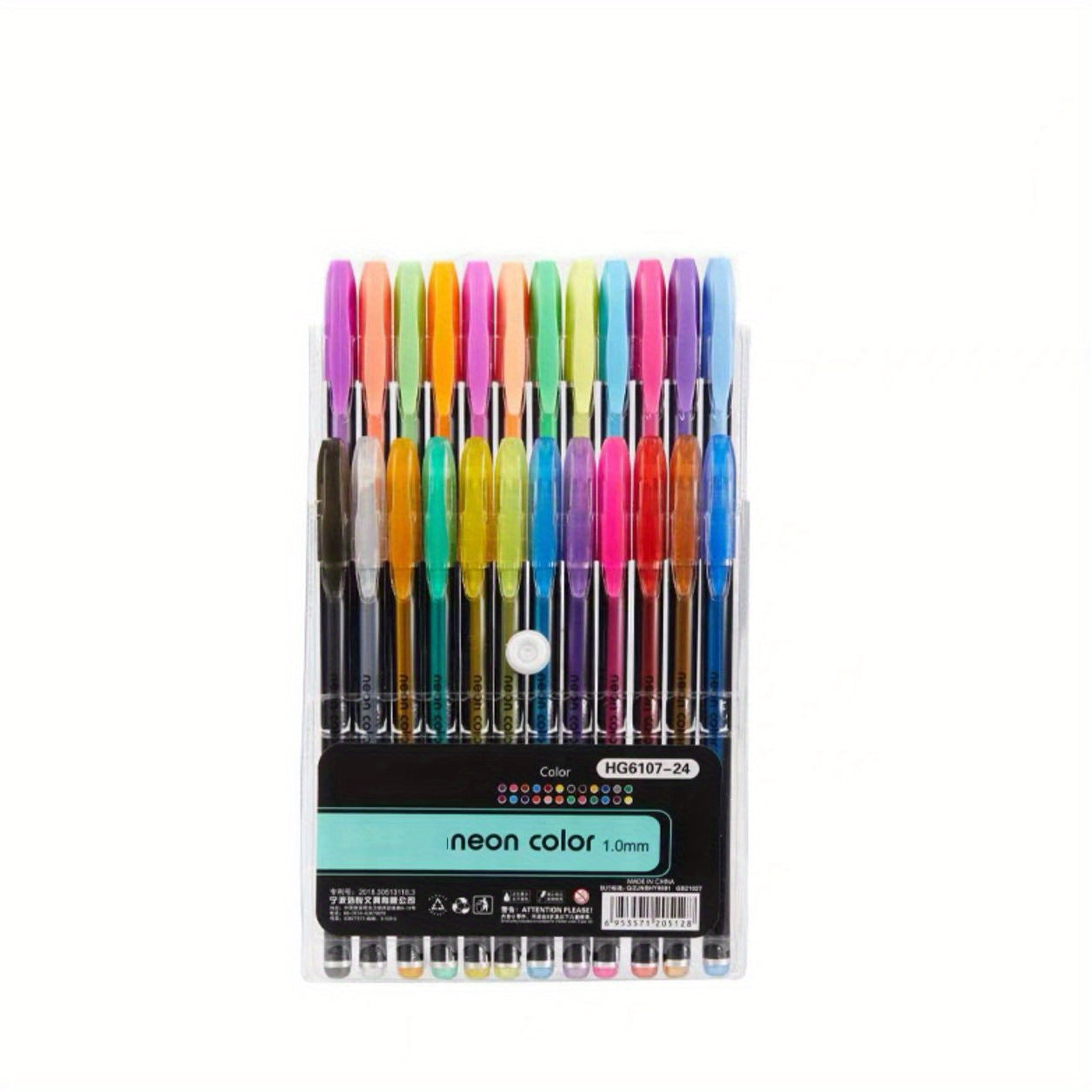 8/24/36/48/60/100pcsGelmushta Gel Pens Unique Colors (No Duplicates) Set For Adult Coloring Books Drawing With Case