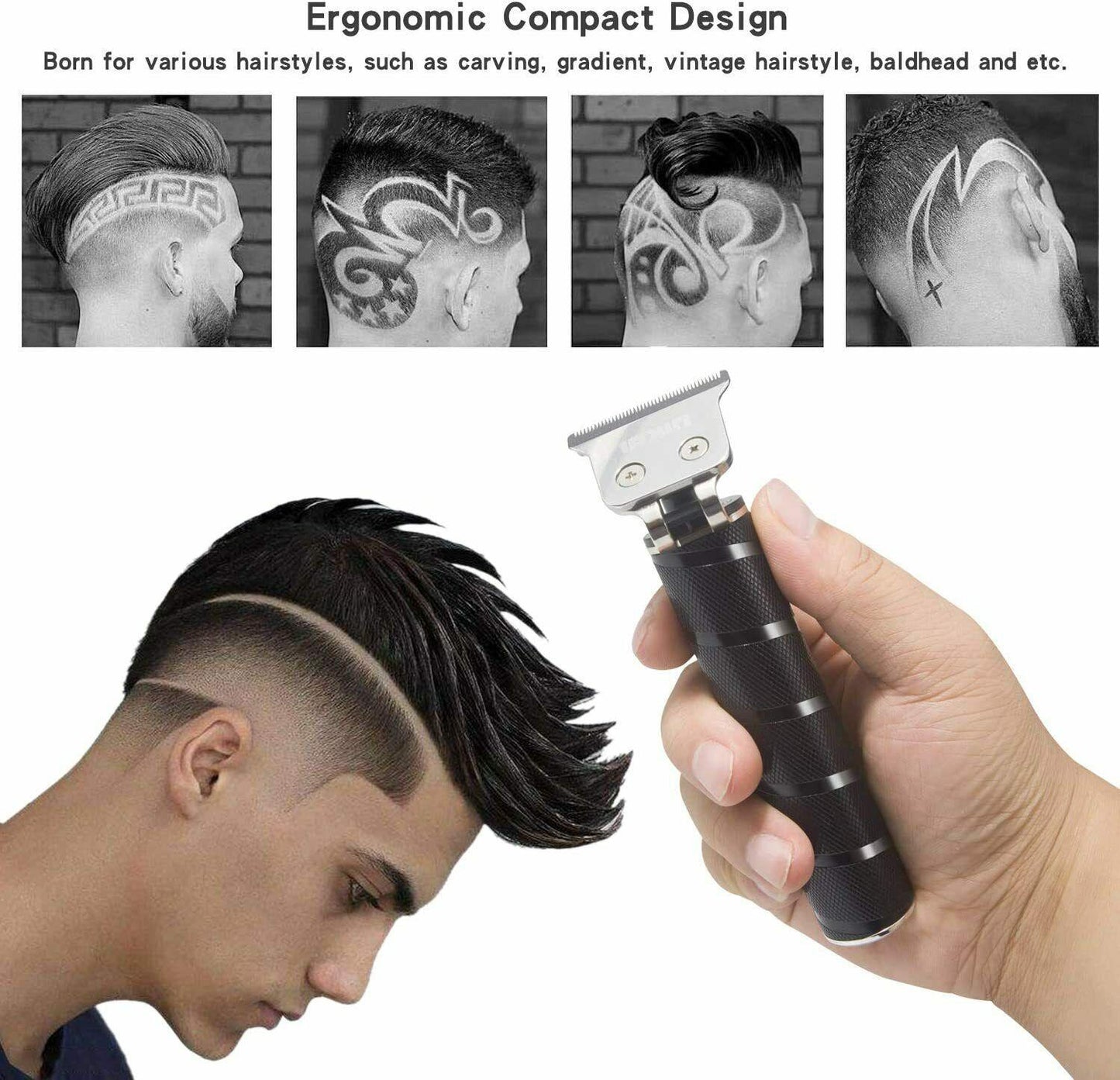 Xnuoyo Electric Hair Clippers, Trimmer Professional Mens Barber Refillable