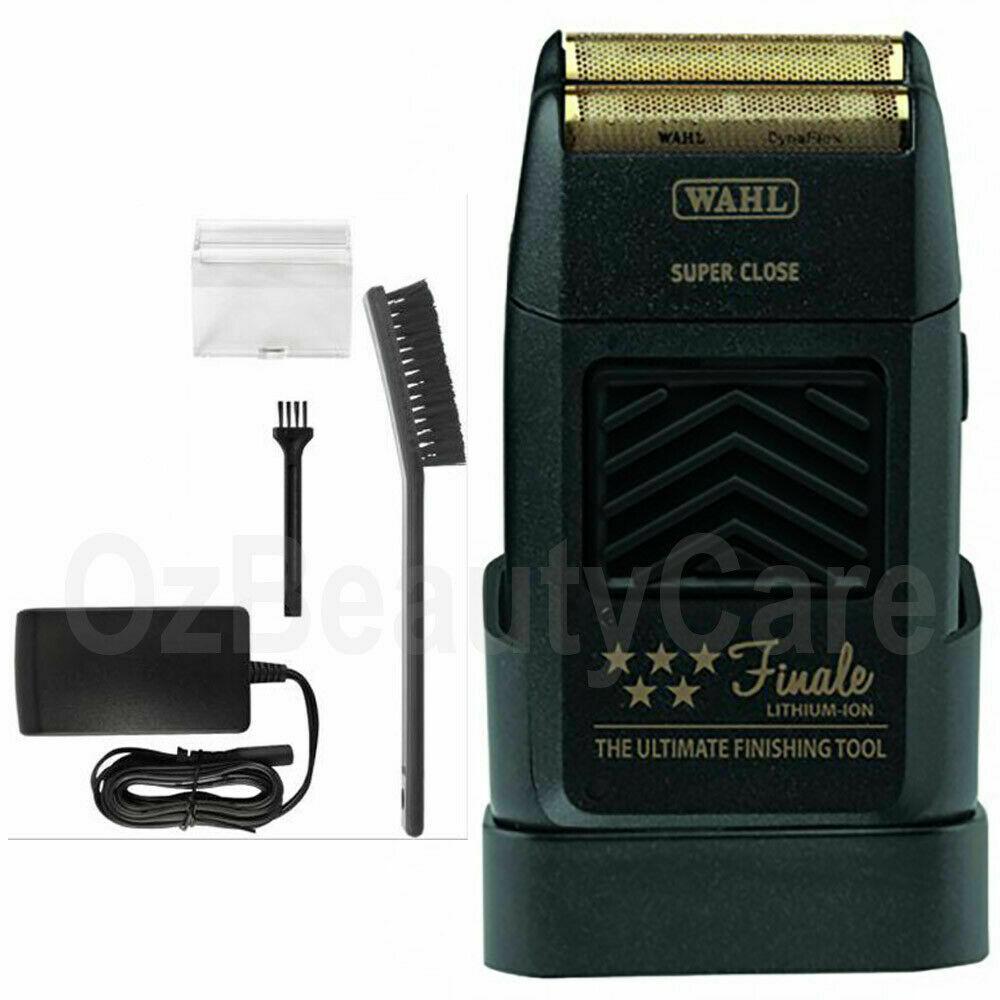 Wahl 5 Star Magic Clip Black/Gold Cordless Clipper+Finale Shaver Lithium Ion+Bag