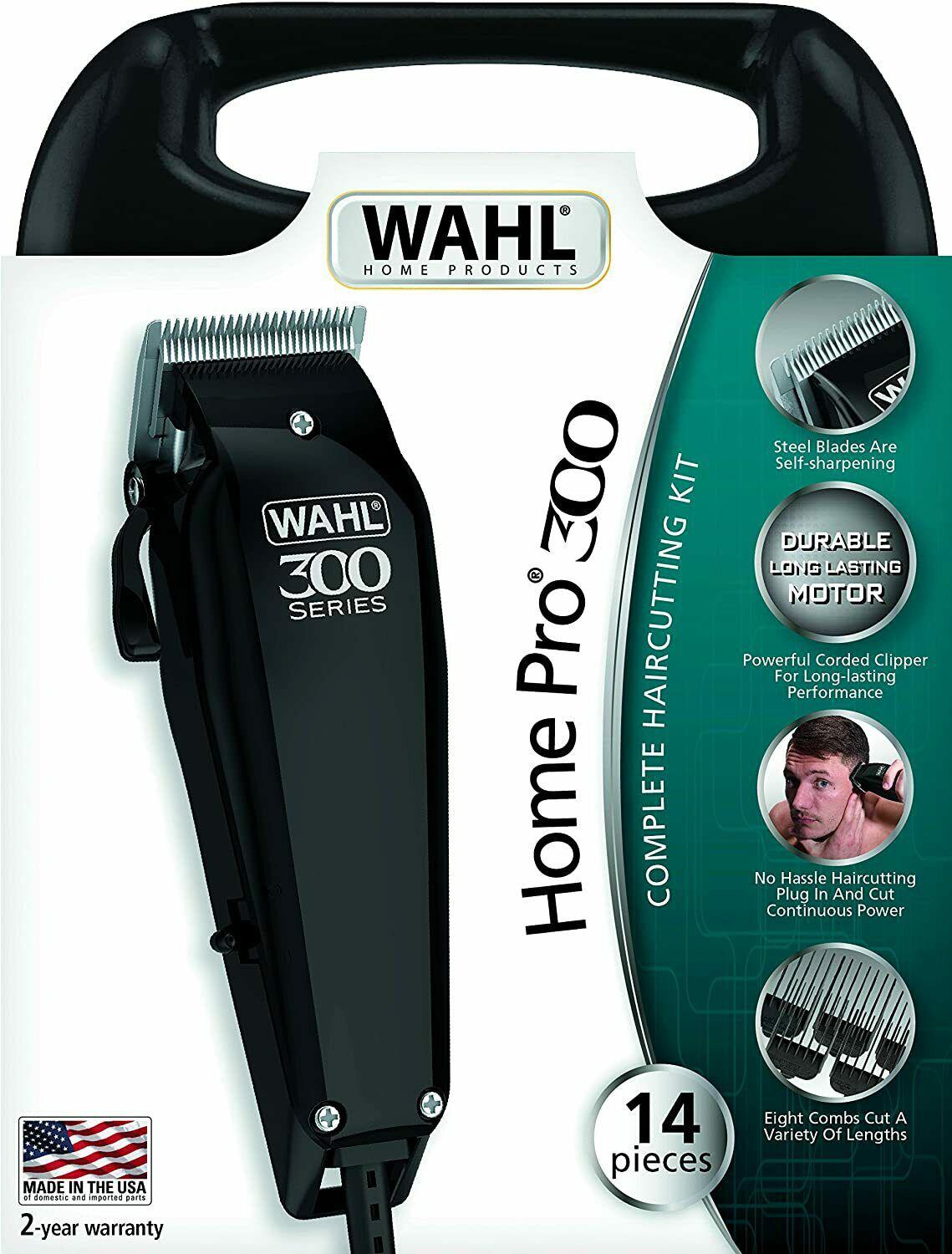 Wahl 9247-1316 - Trimmer Series 300 On Case Of Storage 8 Combs