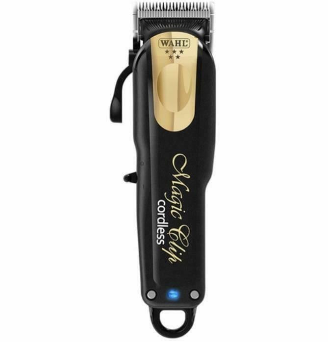 Wahl Black & Gold Magic Clip with Black Stealth Beret Trimmer Combo