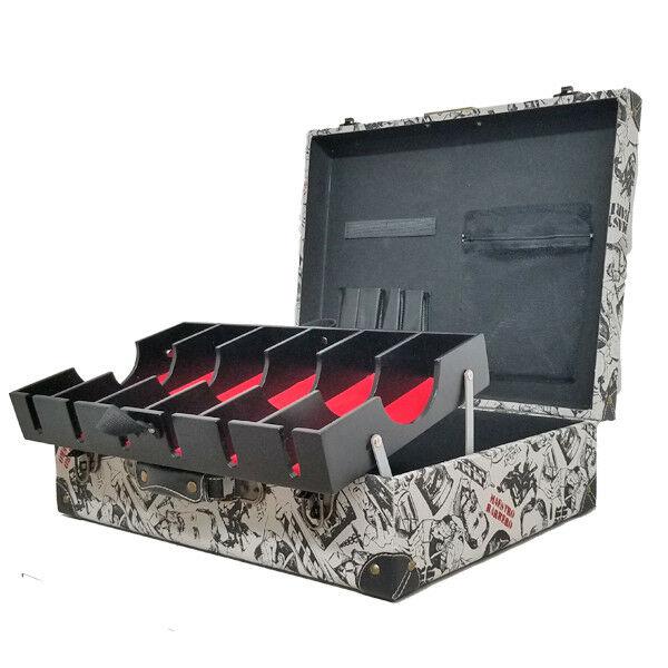 Vincent Nostalgic Barber Clipper Trimmer Blade Tool Case VT10152 WHITE
