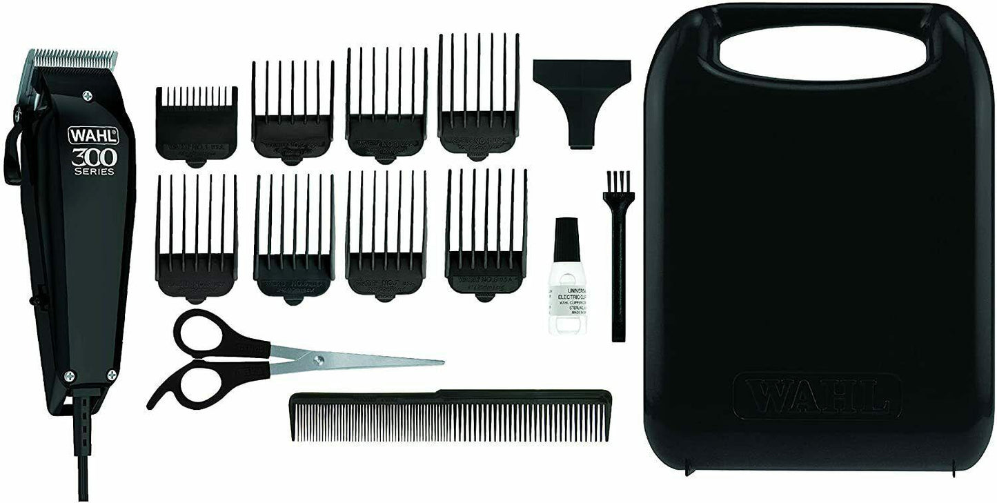 Wahl 9247-1316 Trimmer Series 300 On Storage Case Auto-Afilado 8 Combs