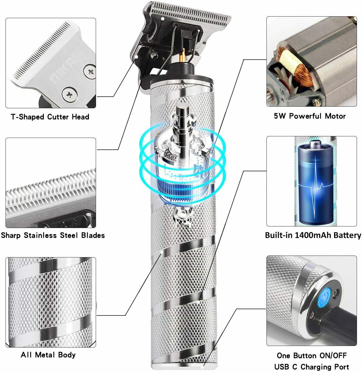 Xnuoyo Electric Hair Clippers, Trimmer Professional Mens Barber Rechargeable
