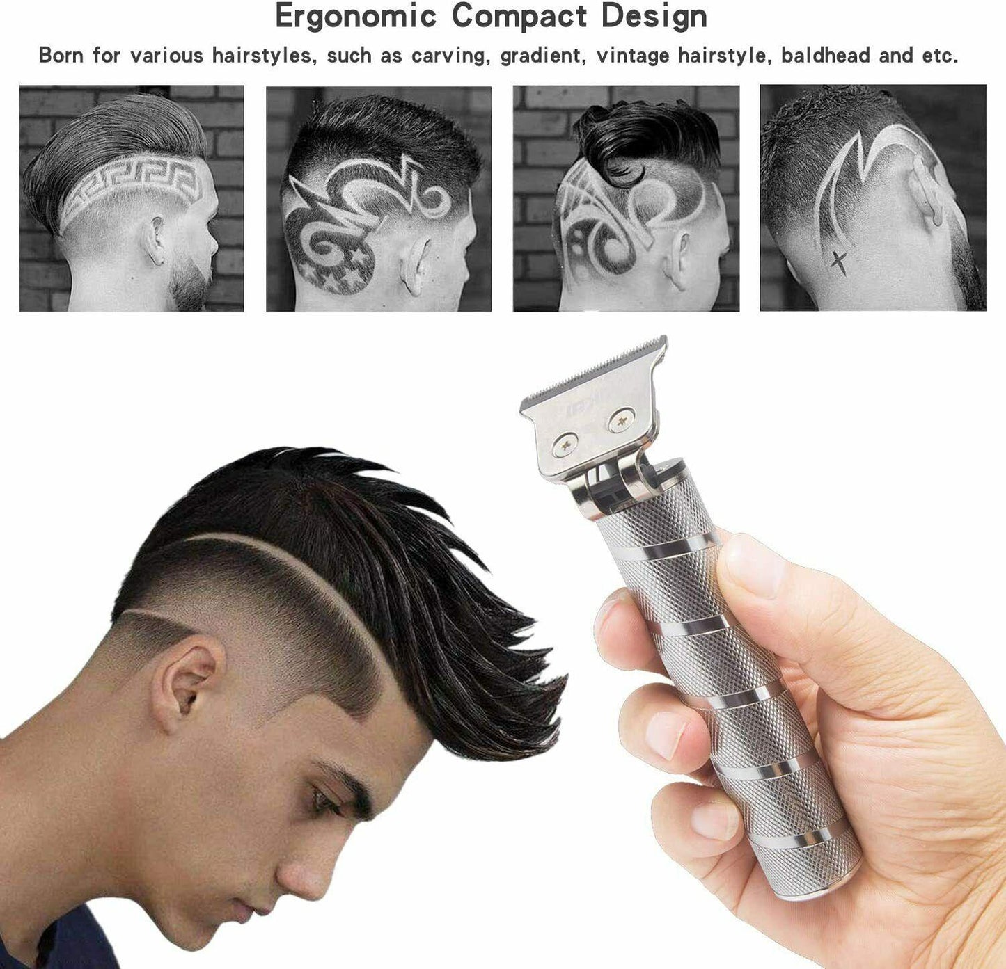 Xnuoyo Electric Hair Clippers, Trimmer Professional Mens Barber Rechargeable