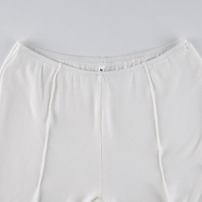 vintage hippe low waist flare trousers