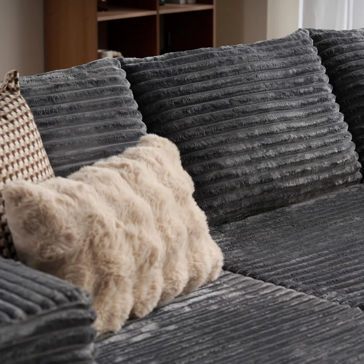 💥Last Day $39.99! 🔥Minimalist Sofa –2 Piece Cloud-Like Sectional Sofa✨