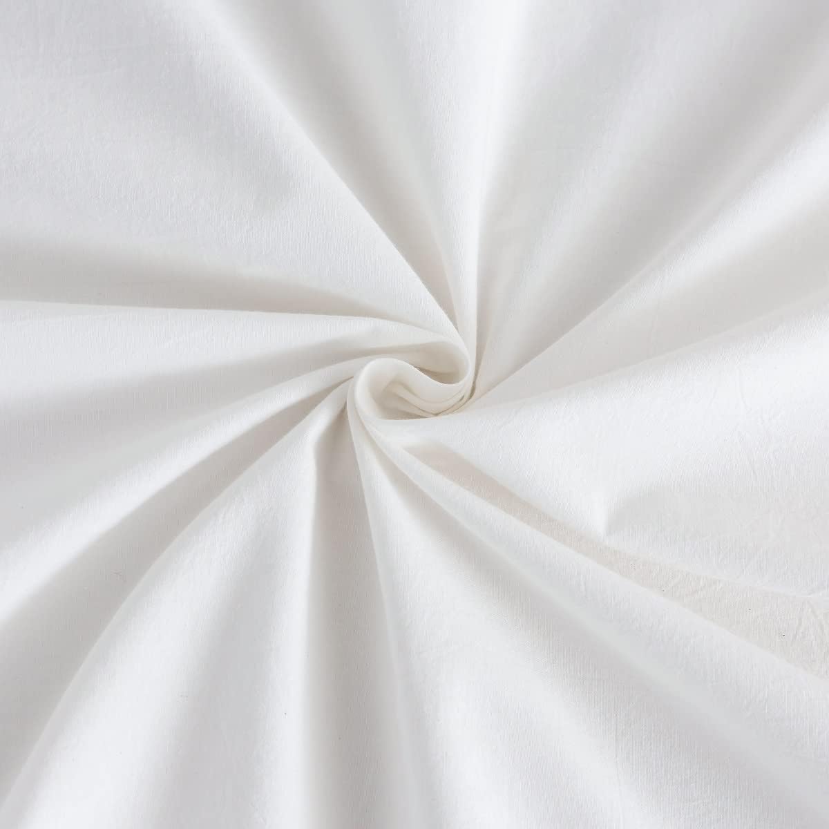 White Duvet Cover Cotton Duvet Cover (104x90 Inch) King Duvet Cover Washed Cotton with Zipper Closure Kids Duvet Cover Soft Breathable
