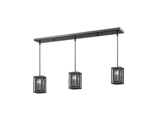Z6-58MP-C-3BRZ 50 in. Meridional 3 Light Bronze Island Light Ceiling Light