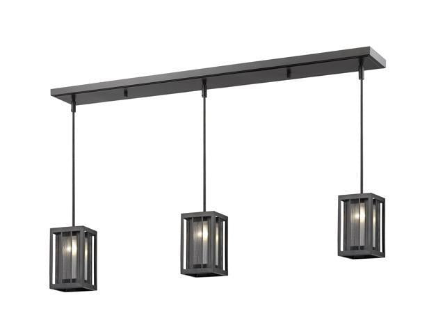 Z6-58MP-C-3BRZ 50 in. Meridional 3 Light Bronze Island Light Ceiling Light