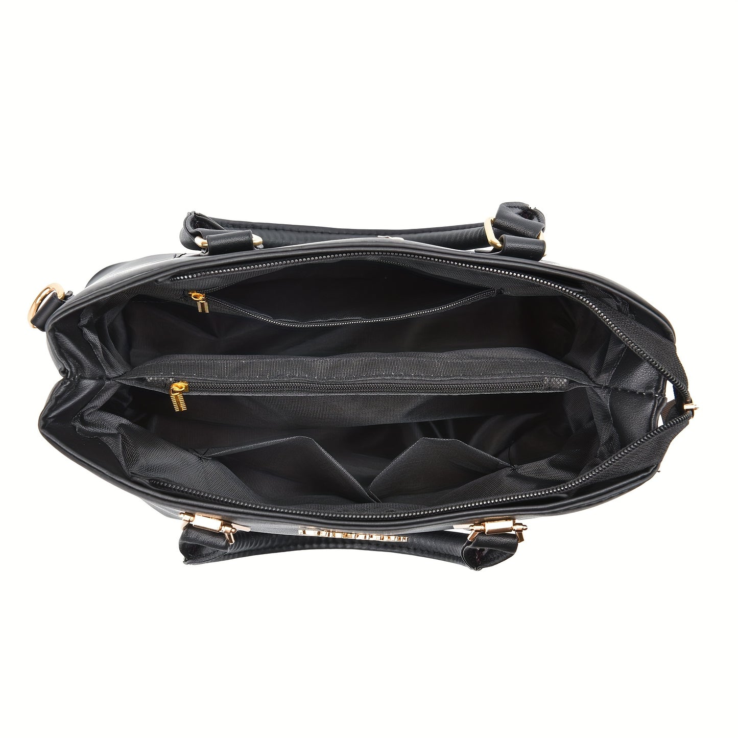 2pcs PU Leather Bag Set, Tassel Decor Handbag &amp; Crossbody Bag, Women's Office &amp; Work Purse