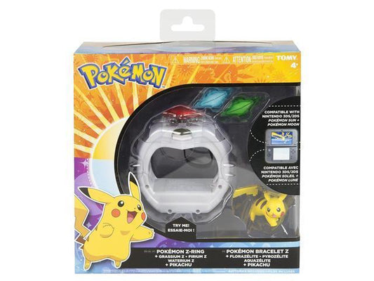 Z-Ring for   Sun and Moon Video Game - Includes Pikachu