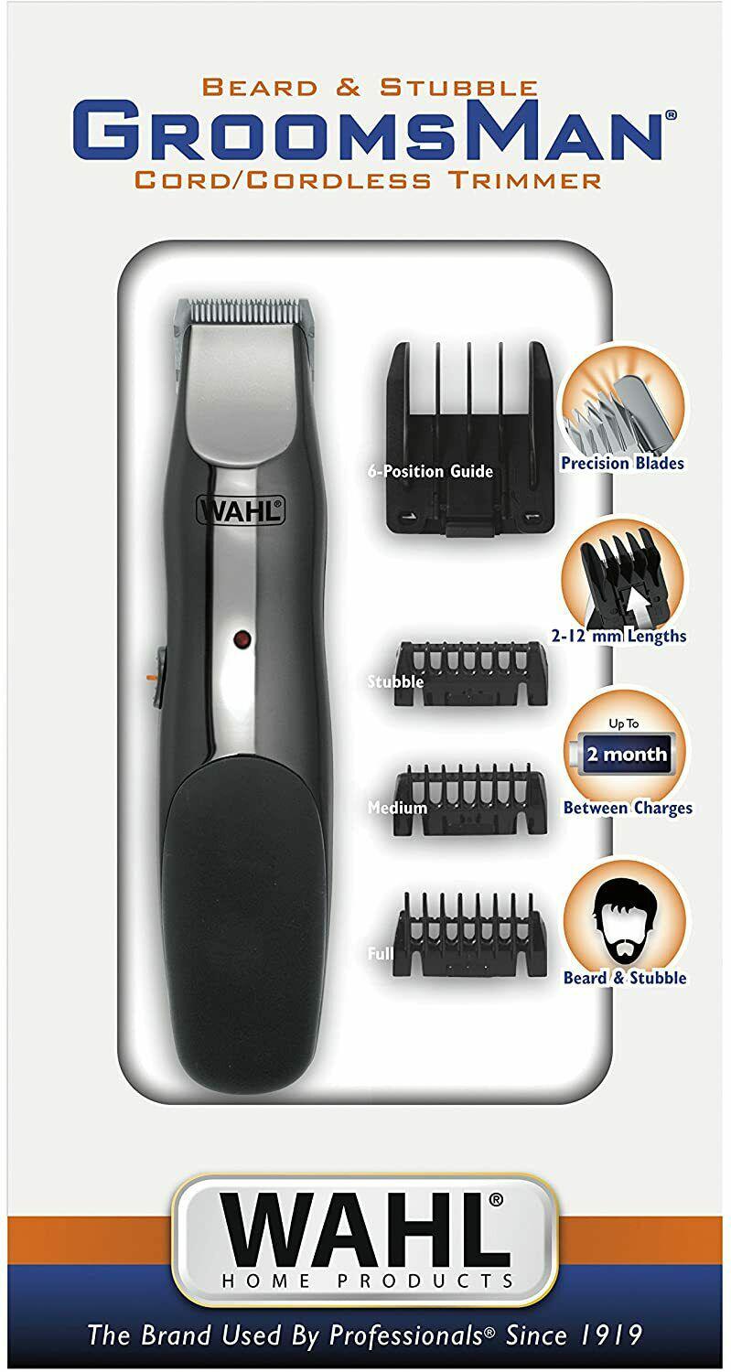 Wahl Groomsman - Trimmer Rechargeable, System Of Auto-Afilado Of Blades