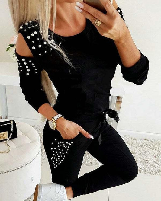 women's solid casual suit s-xl