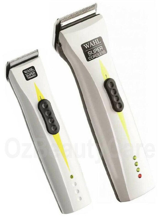 Wahl Combo Super Cordless Clipper&Super Trimmer Rechargeable Hair Grooming Pack