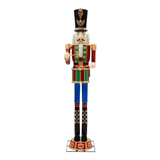 8 ft Giant-Sized Nutcracker Holiday Yard Decoration
