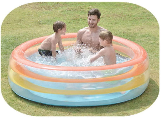 XDKQ Inflatable Paddling Pool for Kids/Toddlers/Infants,Fun Swimming Pool Kiddie Pools Suitable for Outdoor Garden Backyard,Summer Water Party Toys,#2