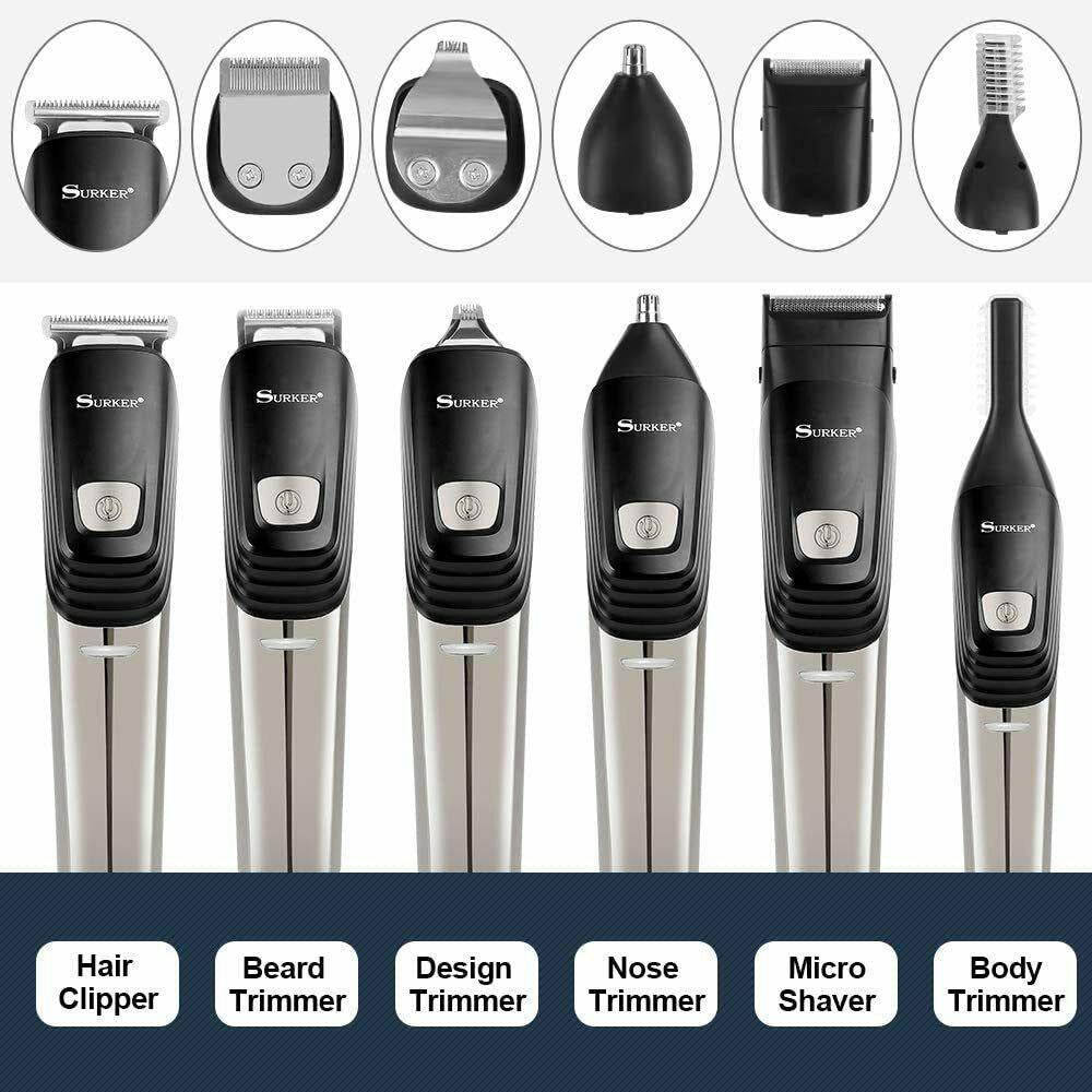 Vsadey Trimmer Beard And Trimmer 12 On 1, Shaver Electric for Mens