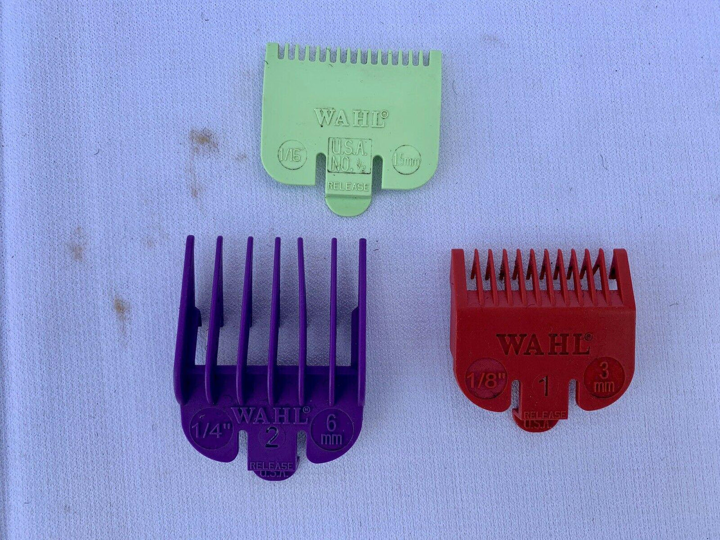 Wahl Hair Clippers Hair Trimmers Color Key Left And Right Ear Several Sizes