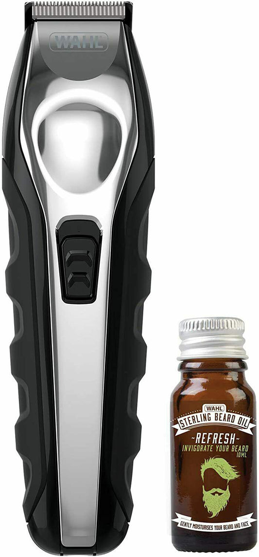 Wahl Kit Trimmer Beard With Oil Beard Use Of 180 Minute 4 Combs