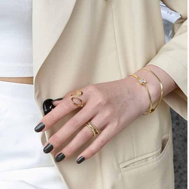 wide beads cross 925 sterling silver adjustable ring