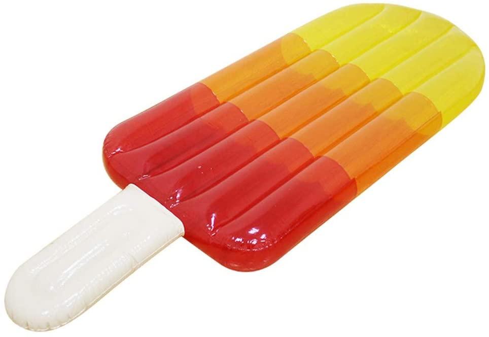 YXYH PVC Giant Inflatable Popsicle Outdoor Swimming Pool Float Rafts Inflatable Summer Party Floatie LounToy for Children and Adults