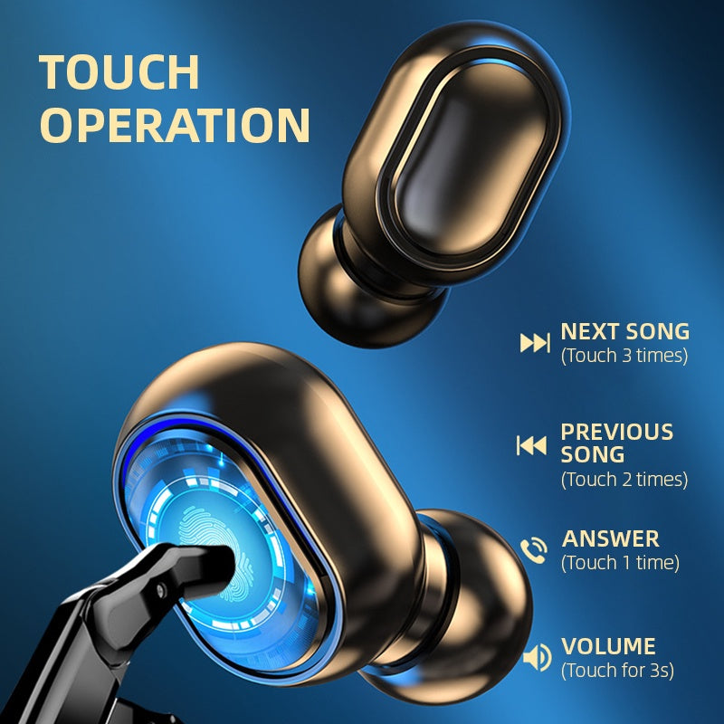 Wireless Headphones: High Audio Quality &amp; Immersive Experience with Microphone