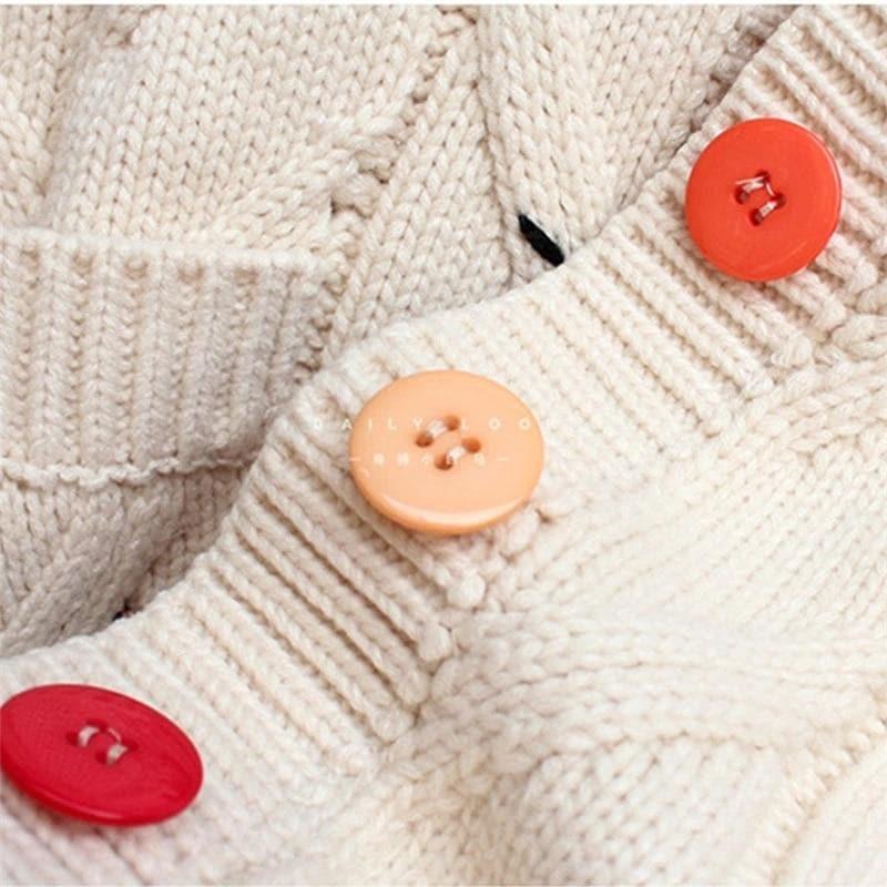 winter embroidery cardigan