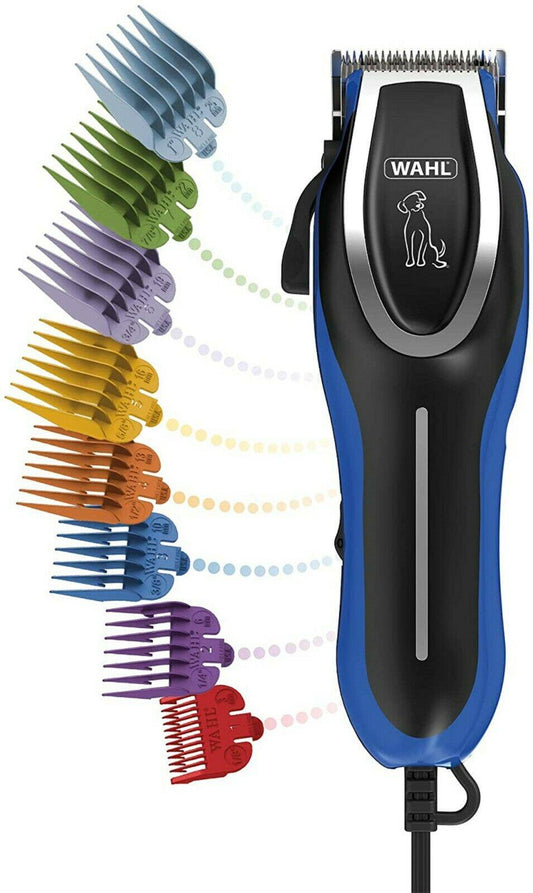 Wahl Trimmer On Shape Of U - Trimmer with Cable And Combs Codificados By