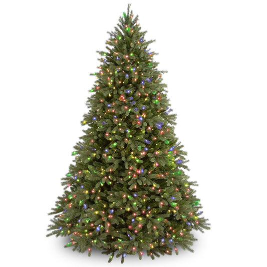 6.5? Pre-Lit Jersey Fraser Fir Artificial Christmas Tree - Multi-Color Lights
